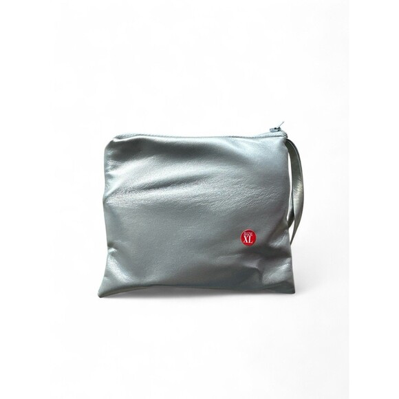 New Gudgudee Ballet Slippers Women's XL (10) Silver Roll Up With Pouch - Picture 3 of 11